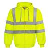 Herbst/Winter Dicke Reflektierende Kapuzenjacke, Outdoor Verkehrssicherheitsausrüstung
