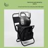 Kaimashi Outdoor Foldable Cooler Chair with Backrest