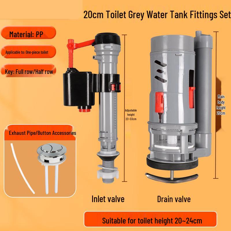 Langzhiwen Universal Toilet Water Tank Valve Repair Kit