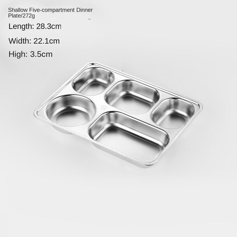 Zesílený talíř na rychlé občerstvení Stohovatelný obědový box Podnos Obdélníkový snídaňový talíř Restaurace