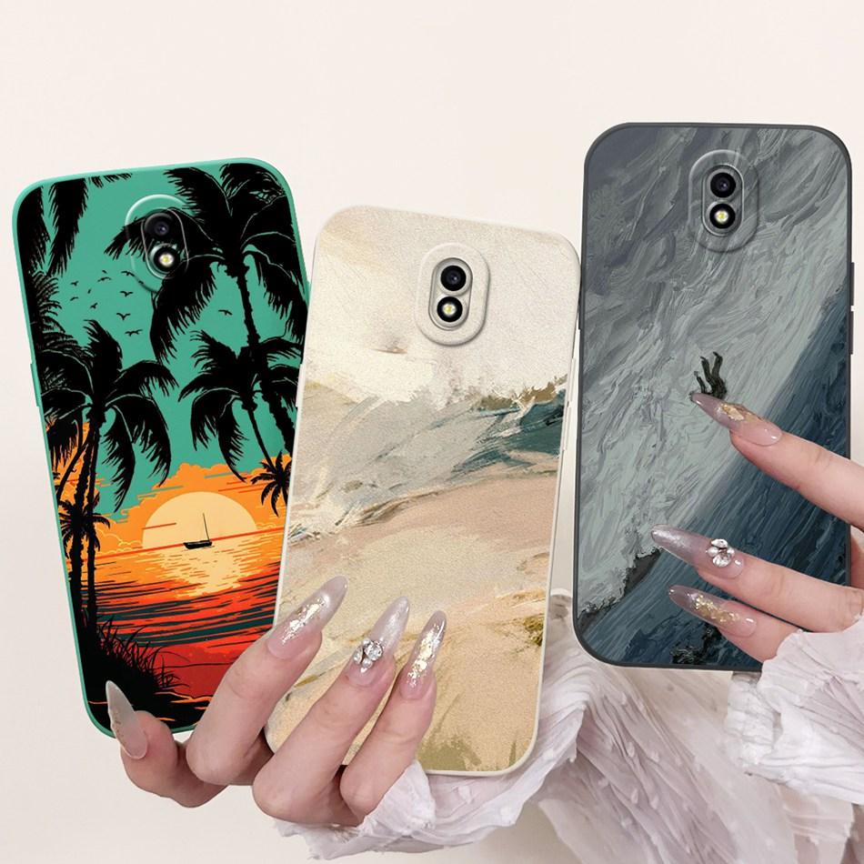 For Samsung Galaxy J3 J5 J7 2017 New Cute Printing Phone Case For Samsug J7 J5 J3 Pro 2017 Shockproof Soft Silicone Cases