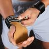 Gym Gloves Weightlifting Cowhide Leather Anti-Slip Breathable for Fitness Training Workout Pull-up Deadlift Palm Protection