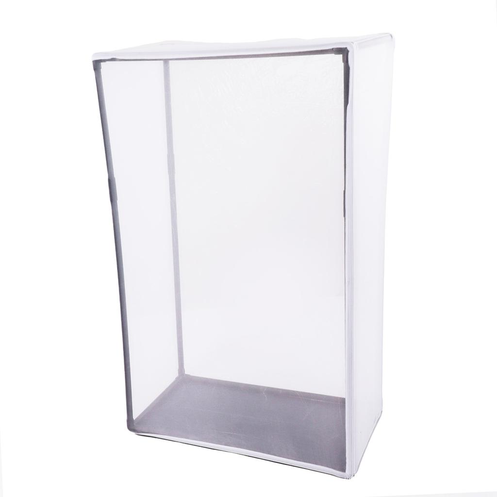 Butterfly Habitat Cage Wide High PVC Tube Stable Zipper Closure Insect Mesh Cage for Outdoor