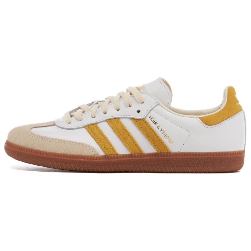 

Adidas Sporty & Rich X Adidas Samba Og White Bold Gold Sneakers IF5661 37⅓ жёлтый