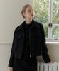 Yuppe Boucle Collar Jacket_Black