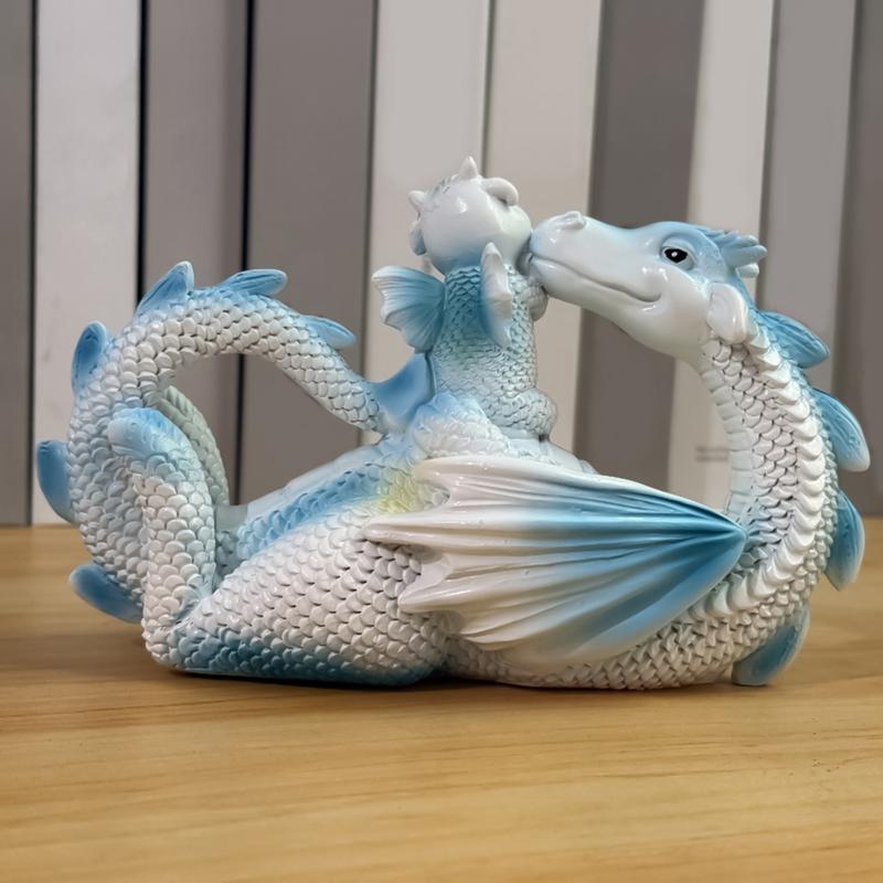 Desktop Resin Dragon Ornaments Dragon Desktop Ornaments Creative Resin Figurine Statues Fantasy Home Decor For Family Animal brazil