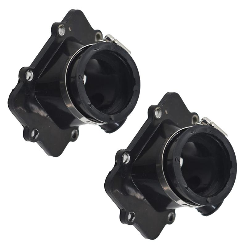 2Pcs Carb Intake Manifold Boots Fits For Ski-Doo 600 500 600R 420867882 420867880