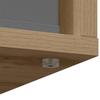 Sideboard with Drawers Artisan Oak Finish 30.5 x 27 x 84.5 cm