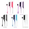 3Pcs Salon Segmented Steel Needle Tip Tail Comb Double-ended Eyebrow Brush Comb Set Pro Barbershop Hairdressing Styling Tools