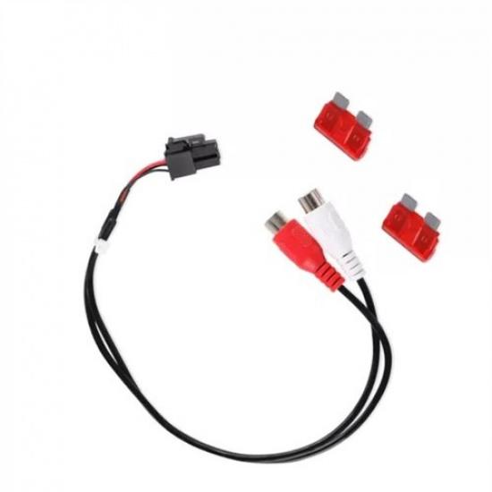 Signal Input Harness 4-Pin RCA For P300-10 P300-12 Amplified Subwoofer Enclosure