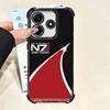 N7 Mass Effect Soft Phone Case For Xiaomi Poco X7 X8 Pro Max X6 X5 X3 F8 Ultra F7 M8 M7 M5S Redmi 15C 15A 15 14C 13C 12C 13 12
