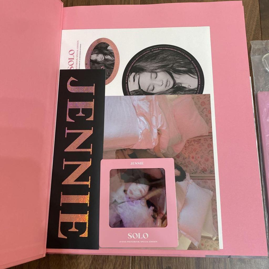 [USED] Jennie Solo Trading Card Lenticular Blackpink Fan Club