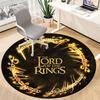 1pc The Lord of the Rings Carpet, Round Non-Slip Durable Large Size Office Carpet, Suitable for Office,yy250908048