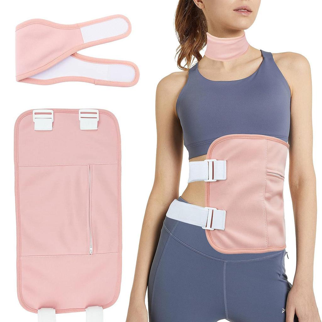 Reusable Leak-Proof Castor Oil Pack Waist Support for Essential Oil Therapy