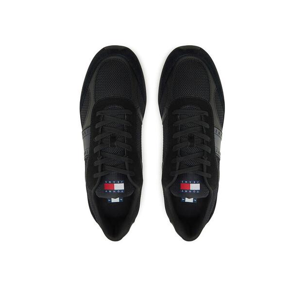 Мужские кроссовки Tommy Jeans Tjm technical runner ess em0em01537 чёрные