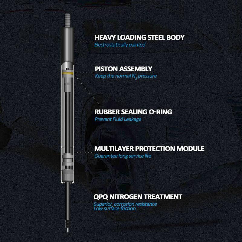 2Pcs Rear Trunk Lift Supports Struts Shocks 6564 SG425005 For Nissan 350Z 2004 - 2007 Convertible Only Gas Springs