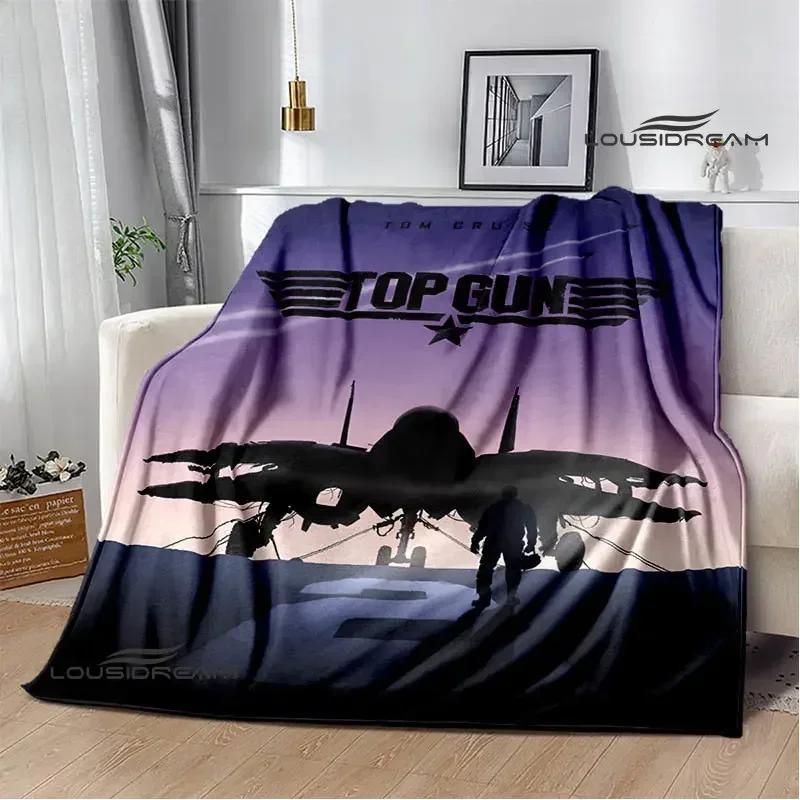 Movie TOP GUN printed blankets flannel Warm blanket throw blankets Picnic blanket Home Travel blanket Bedding Birthday Gift