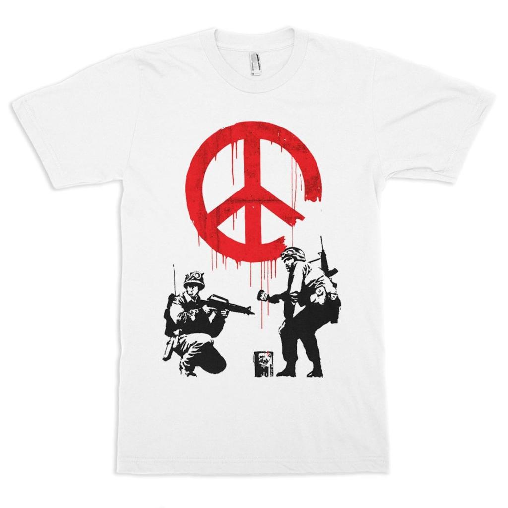 CND Soldiers by Banksy T-Shirt, Men's and Women's Sizes (drsh-146)