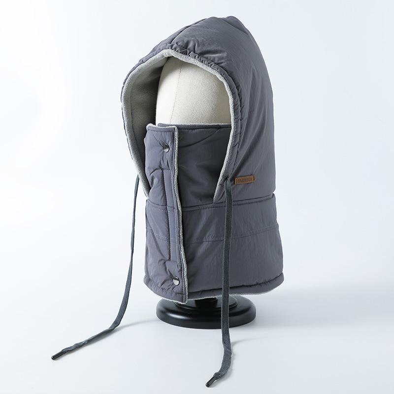 New scarf one-piece winter windproof velvet cycling child face protection warm windproof ski cap