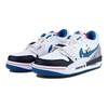 Jordan Legacy 312 Cushioning Abrasion Resistant Slip Resistant Low top Vintage Basketball Shoes GS White Blue FV8117-141(Team56-)