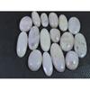 390Cts. Natural Pink Kunzite Oval Cabochon Gemstone 16Pcs Lot C-1148