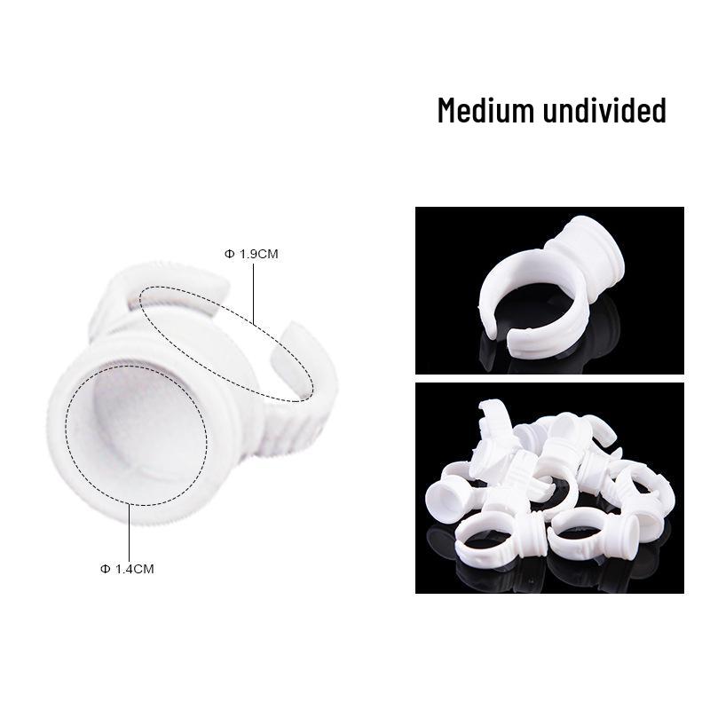 

Кольцо-держатель для клея для ресниц в форме цветущего сердца из кристалла Glue Ring Blooming Cup