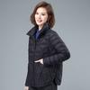 Giacca imbottita leggera corta in cotone, da donna, invernale, autunnale, casual, ampia, taglia grande