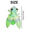 Creative 3D Printed Luminous Firefly Figurines Cute Glowing Tail 3D Printed Firefly Model Artificial Handmade