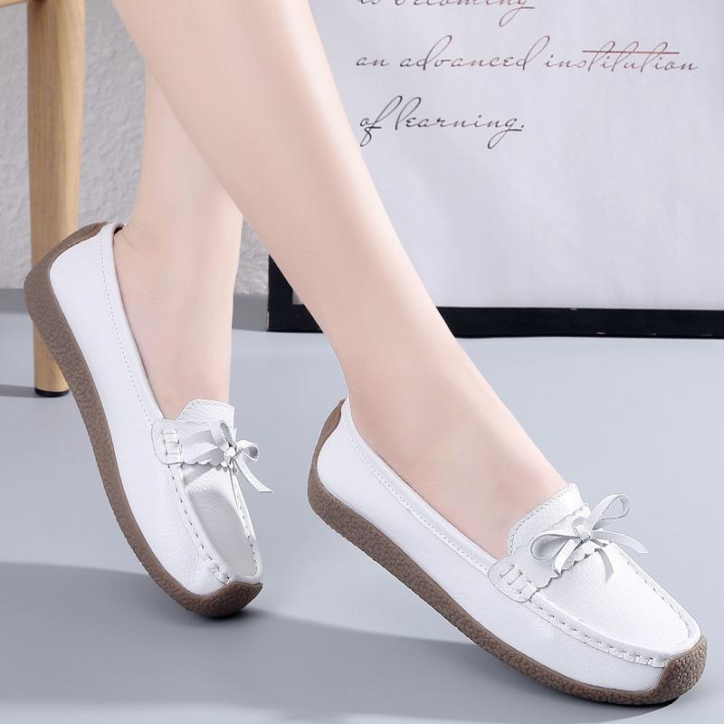 

2023 весенне-летняя женская обувь большого размера, обувь для ленивых, туфли с низким верхом, удобная женская обувь