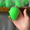 Handmade Crispy Mango Stress Ball Toy Crunchy Squeeze Ball Round Blocks Filled Anti Stress Toys for Relaxation and Stress Relief