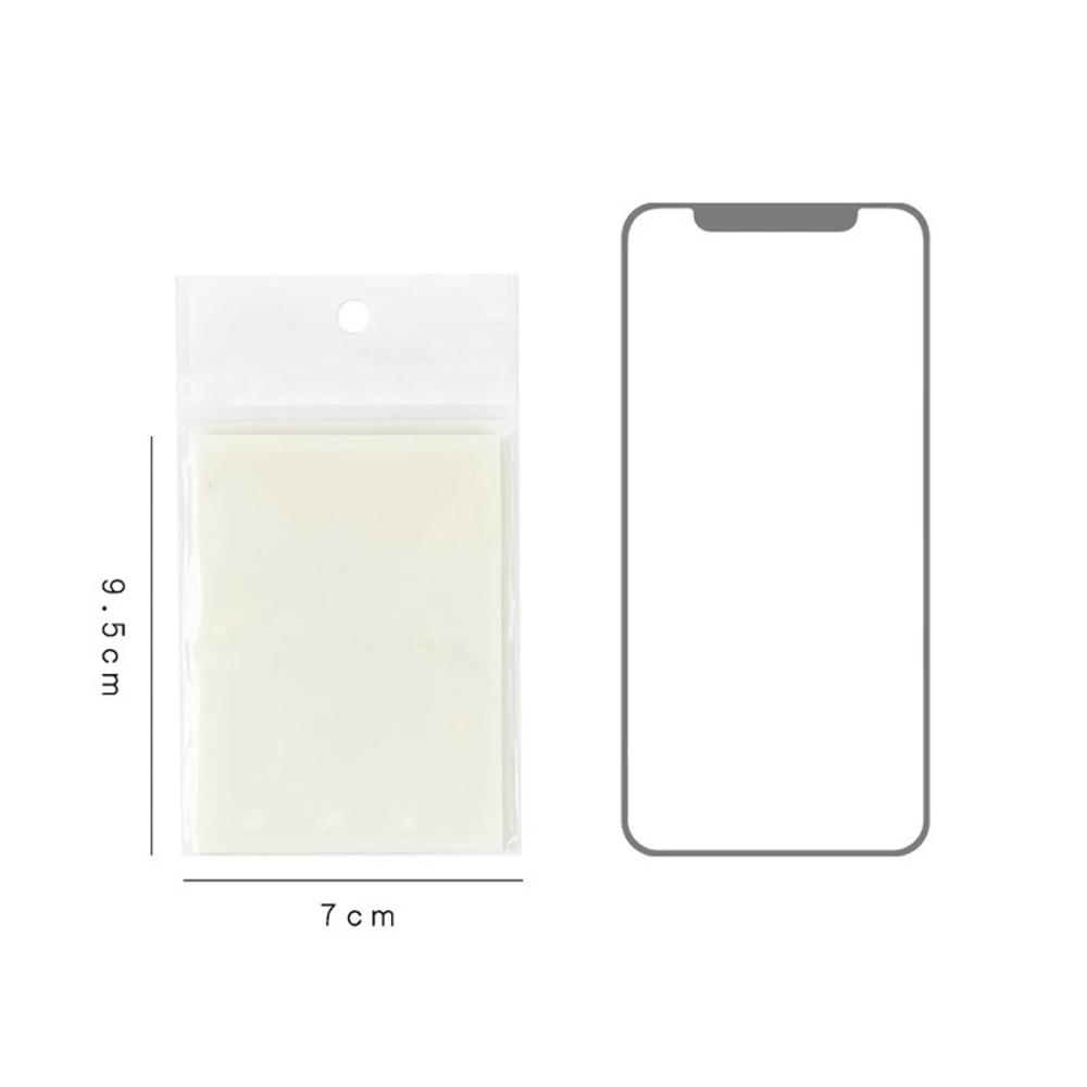 Office Supplies PET Daily 50 Sheets To Do List Note Paper Memo Sticky Transparent Memo Pad Notepad