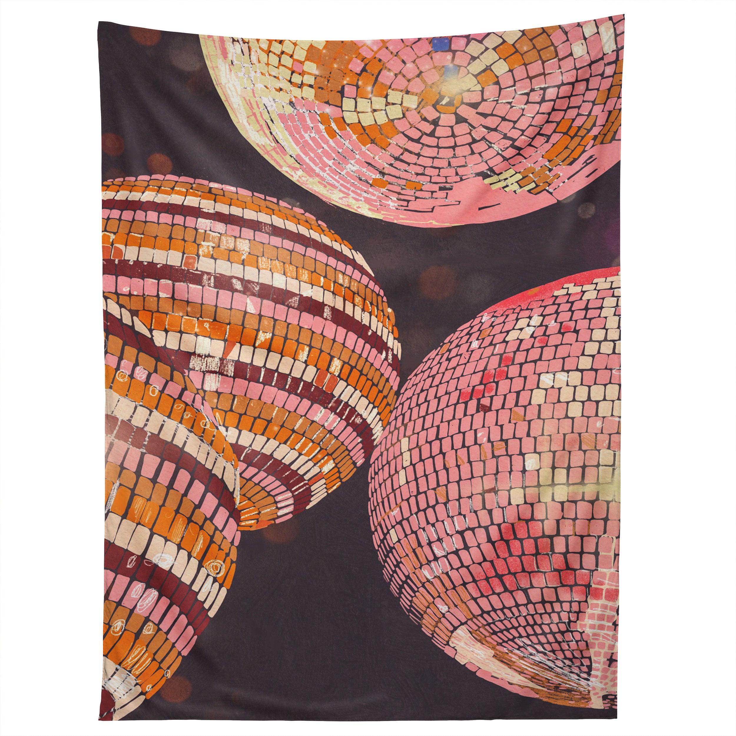 DISCO BALLS II tapestry 75x100