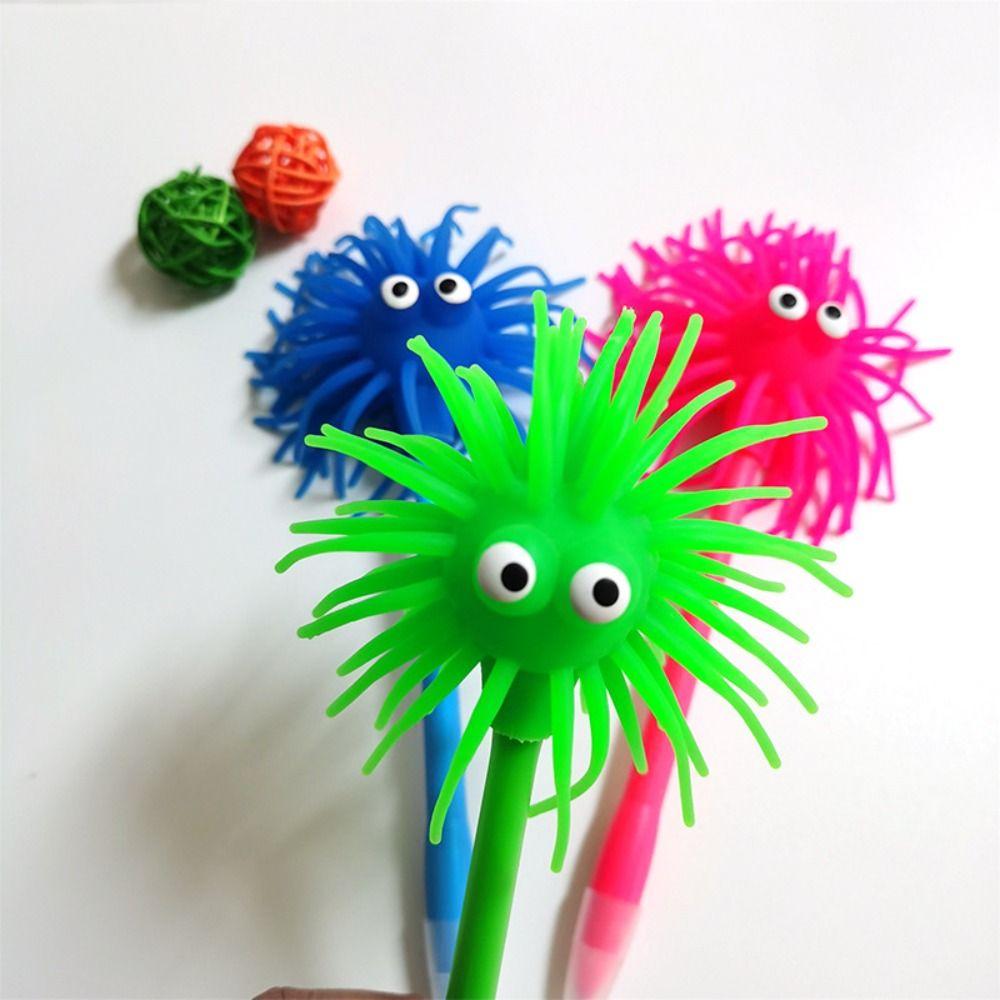 Quick-Drying Neutral Gel Pens Fluffy Ballpoint Pen Cartoon Signature Pen  Stationery