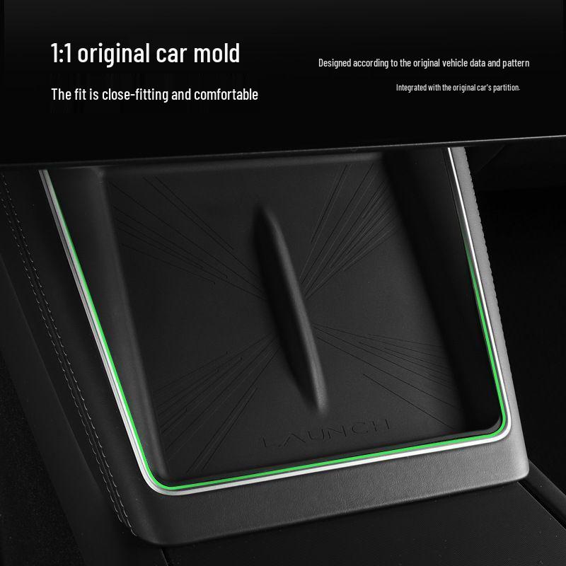 Tesla Model 3/Y Wireless Charging Silicone Console Pad