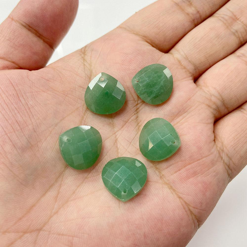 Natural Stone Amethysts Pendants Faceted Water Drop Rose Clear Quartzs for Jewelry Making Diy Necklace Earring Healing Accessory