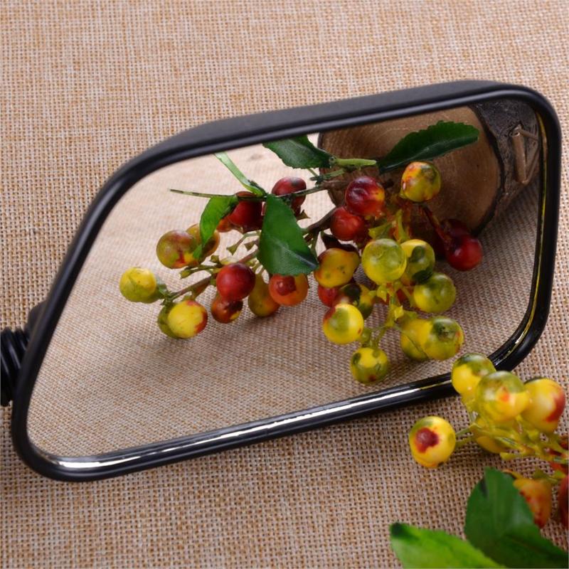 1 Pair Rear View Mirror Black Fit for Honda Elite CF80 Aero CH80 NH80 CH125 CH150 CH150D DELUXE