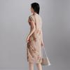 SOFSIL 2026 Summer New Chinese Style Silk Dress