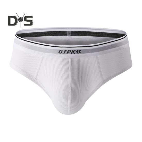 

Мужские трусы, широкий пояс, модальные трусы со средней посадкой, дышащее быстросохнущее бесшовное нижнее белье с 3D вырезом L белый