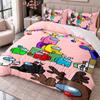 Among Us 3Pcs Bedding Set Duvet Cover With Two Pillowcases For Bedroom Home Decoration