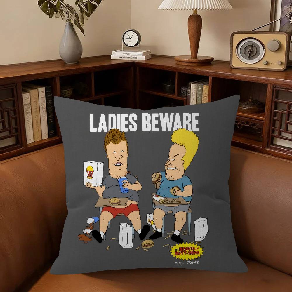 Cartoon Anime B-Beavis And Butt-Head 4 Personalized Pillow Dust Cover Bedroom Decoration Pillowcase Birthday Children Gift