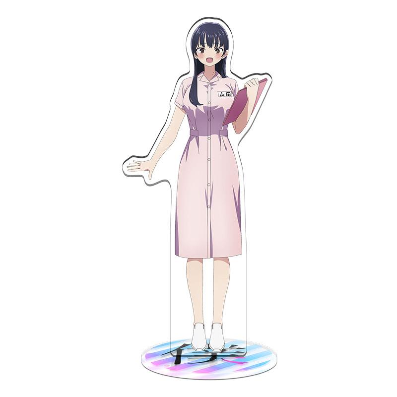 

15cm Anime The Dangers In My Heart Acrylic Stand Kyotaro Ichikawa Anna Yamada Action Figures Desk Model Plate Toys Room Decorati 15 cm