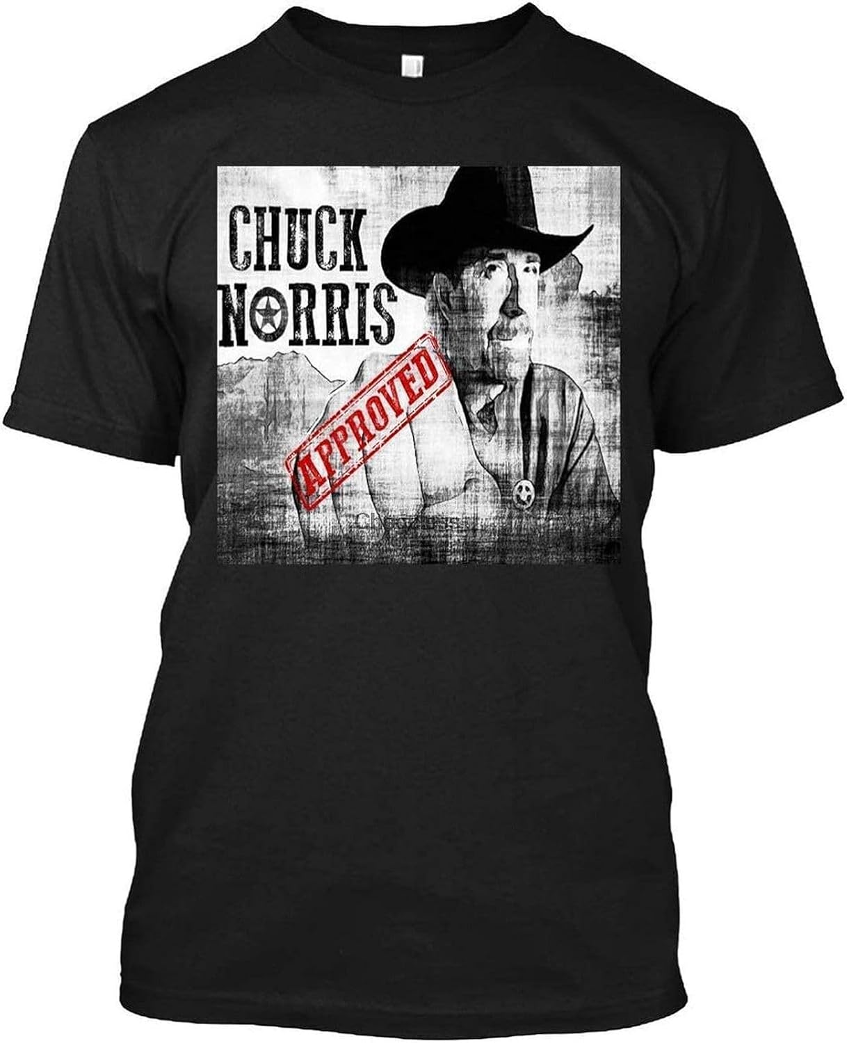Chuck Norris Approved T Shirt 1 Men T Shirt XS чёрный