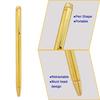 Oikabio 2-Piece Dowsing Rod, Retractable Divination Rod, Portable Pen-Shaped L-Rod, Ghost Hunting Tool, Water Divination, Etc.
