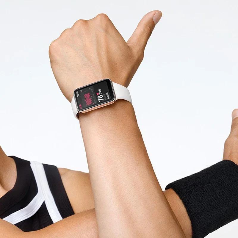 Armband für Mi Band 7 Pro Armband Flüssigsilikon Armband Smartwatch Armband für MiBand 7pro Armband Zubehör