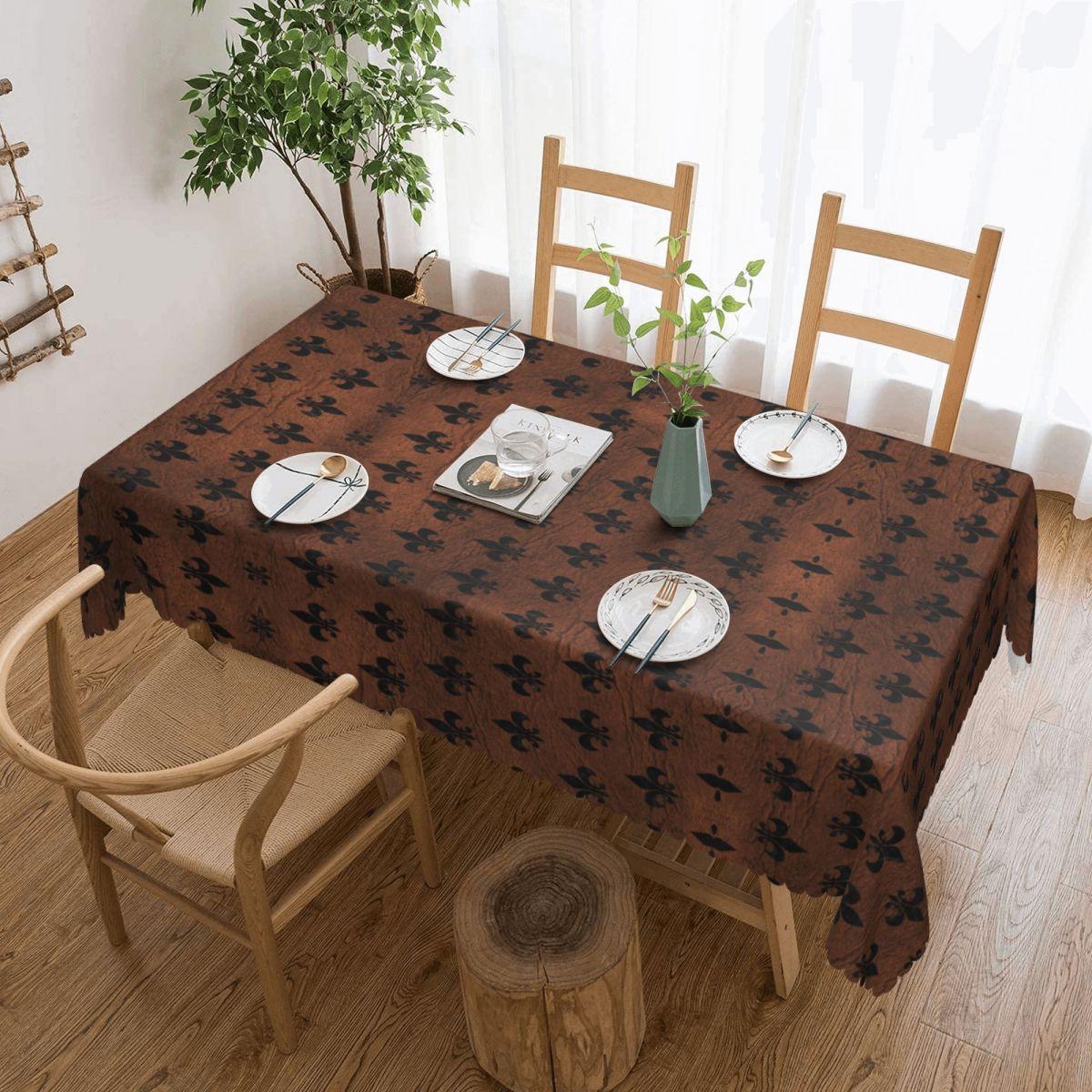 Nappe Rectangulaire Drapeau Régimentaire Français Napoléonien 85ème Imperméable Nappe Extérieure Housse de Table 40 -44 137x183cm