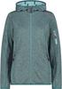 Jacket CMP Woman Fix Hood Jacket (30H5856) Fleece Jacket Woman Fix Hood (30h5856-21et) Agave-opal