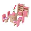 1/12 Dollhouse Miniature Wooden Furniture Bedroom Living Room