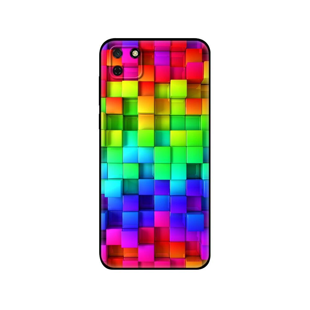 For HONOR 9S Case 5.45" Soft Silicon Tpu Phone Cover On Huawei Honor 9S 9 S DUA-LX9 Back Funda Black Tpu Case