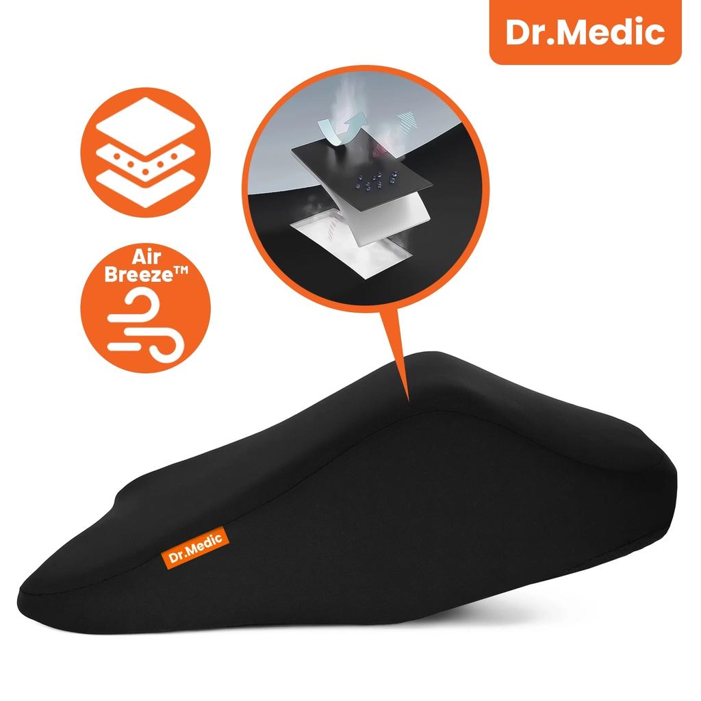 Dr.Medic Ergoneck™ Ergonomic Car Headrest Pillow for Driver and Passenger