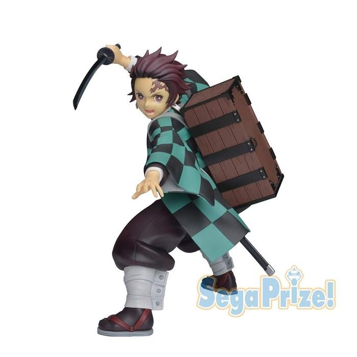 Sega Demon Slayer Super Premium Figure Kamado Tanjiro SPM Figure (Blue and White)